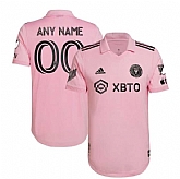 Men's Inter Miami CF Custom Pink Soccer Jersey,baseball caps,new era cap wholesale,wholesale hats